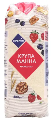 Крупа манна Премія Марка М, 400 г